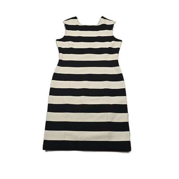 Michael Kors Dresses & Skirts - Michael Kors Sleeveless Striped Scoop Back Shift Dress Size PM